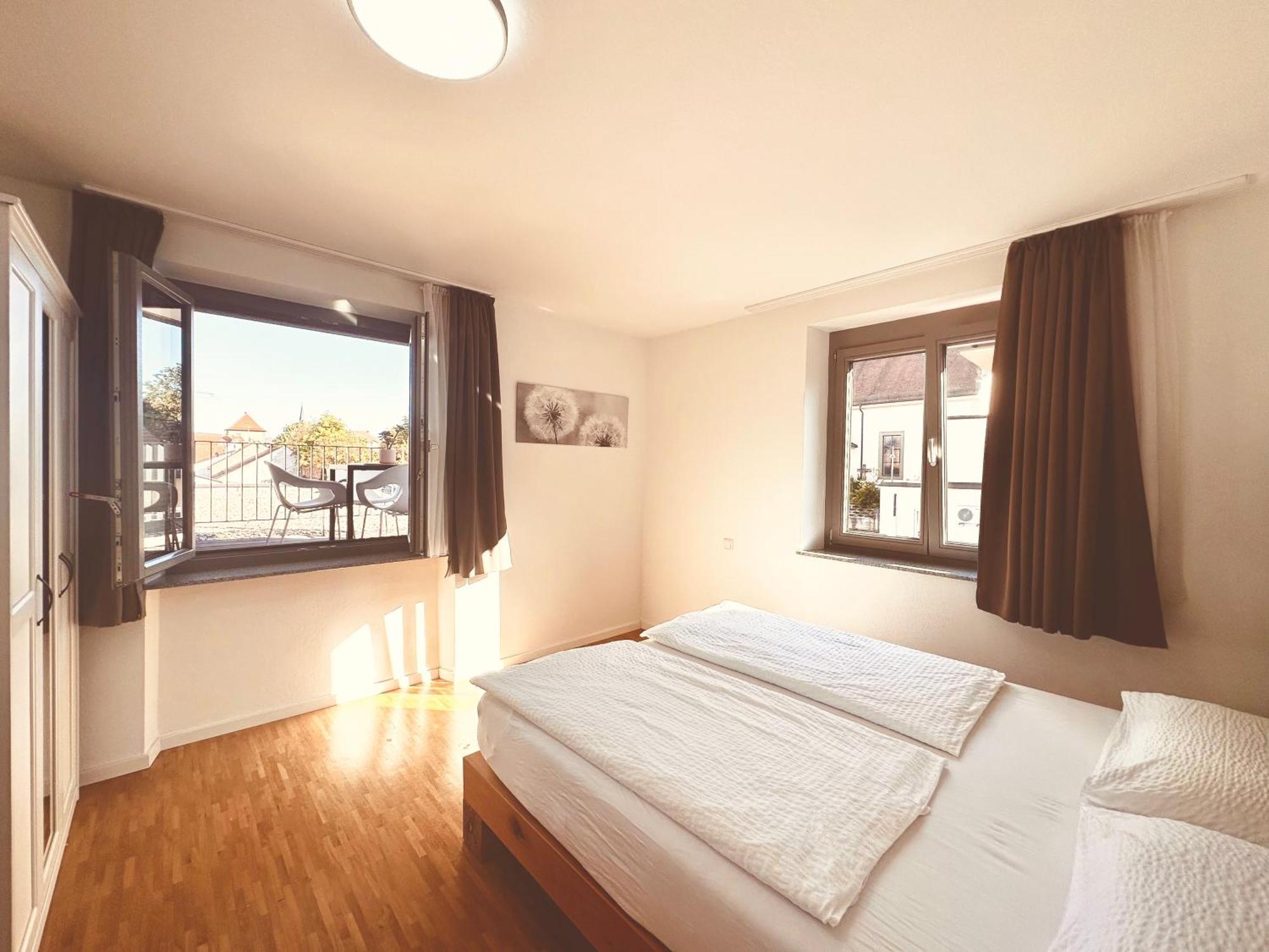 Stadthaus Neckarsulm Serviced Apartments - Stadthaus Schrade Buitenkant foto